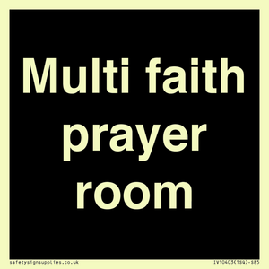Multi faith prayer room